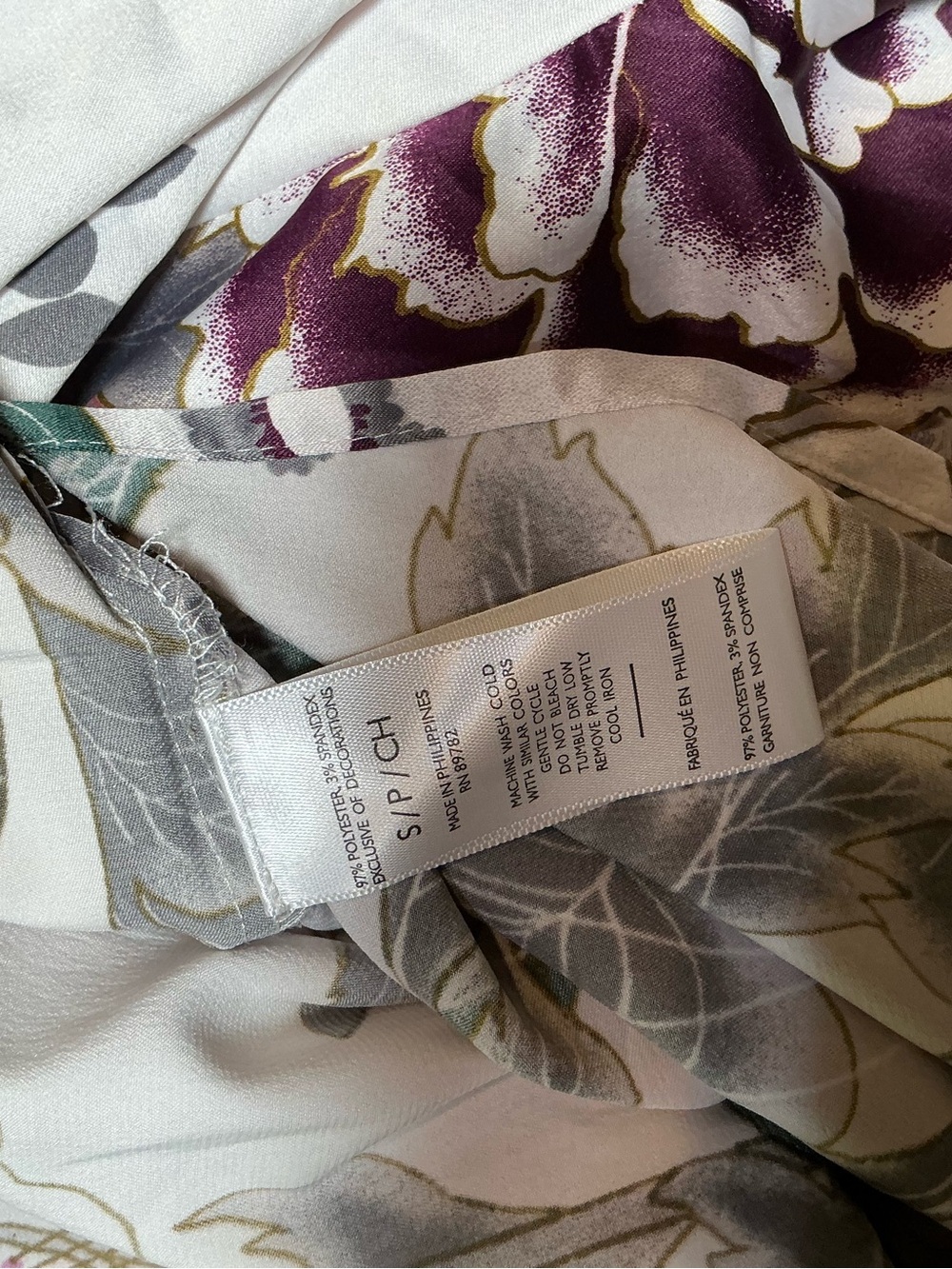 Natori Floral Maxi Lounge Caftan Dress - Picture 3 of 4
